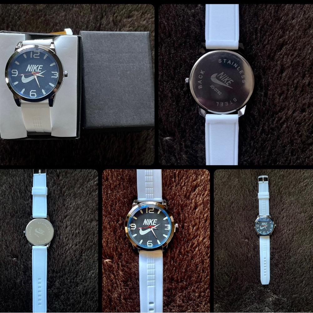 New in box Nike sport watch (white )